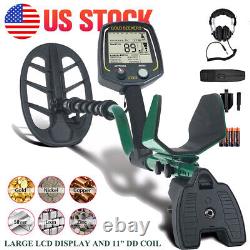 Deep Ground Metal Detector Kit with Headphones & Propointer, Waterproof Coil, ++