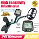 Deep Ground Metal Detector Kit with Headphones & Propointer Waterproof Coil, A++