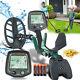 Deep Ground Metal Detector Waterproof Gold Finder LCD Display DISC Jewelry Mode