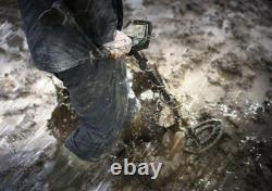 Deep Sensitive Metal Detector & 11 DD Coil & Cool Headphone & Light Shove kit