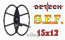 Detech 15x12 SEF Coil for Whites DFX/MXT