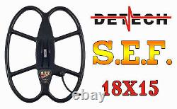 Detech 18x15 SEF Coil for Whites DFX/MXT