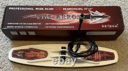 Detech 4X 18 DD ARROW Search Coil for White's DFX, MXT, & M6 Metal Detectors