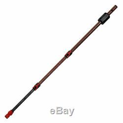 Detecting Innovations Telescopic Red/Black Carbon Shaft for Minelab Equinox