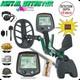 Detector De Metales Oro y Plata LCD Display Waterproof Gold Finder Deep Ground