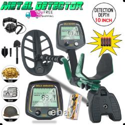 Detector De Metales Oro y Plata LCD Display Waterproof Gold Finder Deep Ground