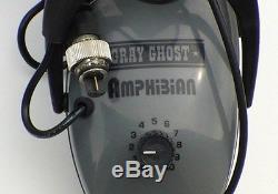 Detector Pro Gray Ghost Amphibian Headphones for Garrett ATX Metal Detector
