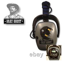 Detector Pro Gray Ghost XP Headphones