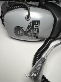 DetectorPRO Gray Ghost Ultimate Metal Detector Headphones 1/4 Angled Plug NEW