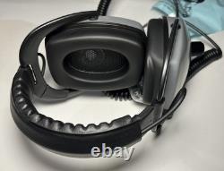 DetectorPRO Gray Ghost Ultimate Metal Detector Headphones 1/4 Angled Plug NEW