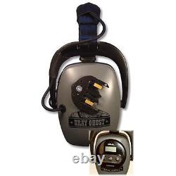 DetectorPro Cordless Gray Ghost Headphones for the XP Deus Metal Detector