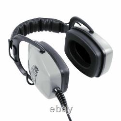 DetectorPro Gray Ghost Amphibian II Waterproof Headphones for Minelab Equinox