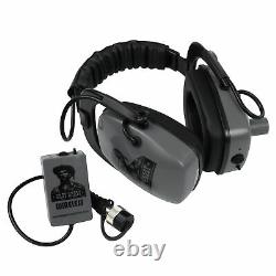 DetectorPro Gray Ghost Platinum Series Wireless Headphones for Garrett AT Pro