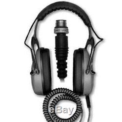 DetectorPro Gray Ghost Underwater Headphones for Minelab CTX 3030 Metal Detector