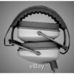 DetectorPro Original Gray Ghost Headphones Metal Detectors with 1/4 Angle Plug