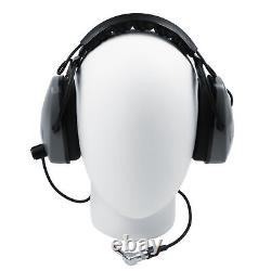 DetectorPro Original Gray Ghost Platinum Series Headphones with 1/4 Angle Plug