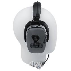 DetectorPro Ultimate Gray Ghost Platinum Series Headphones with 1/4 Angle Plug