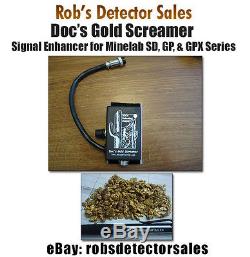 Doc's Gold Screamer Signal Enhancer for Minelab SD & GP series Metal Detectors
