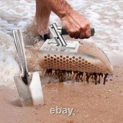 Durable 201 Stainless Steel Sand Scoop for Treasure Hunting