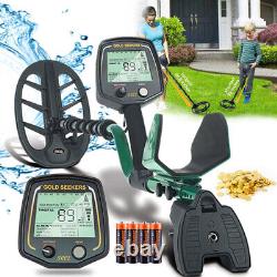 Durable Metal Detector with 11'' DD Waterproof Coil & 3 Accessories FREE