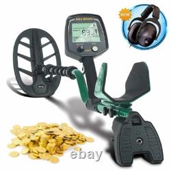 Durable Metal Detector with 11'' DD Waterproof Coil & 3 Accessories FREE