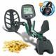 Durable Metal Detector with 11'' DD Waterproof Coil & 3 Accessories FREE