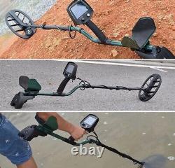 Durable Metal Detector with 11'' DD Waterproof Coil & 3 Accessories FREE