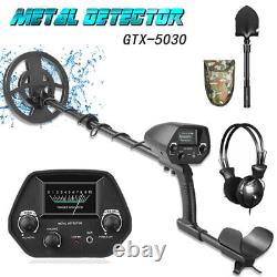 Durable Metal Detector with 8 Waterproof Coil, Headphone, Plus Accessories