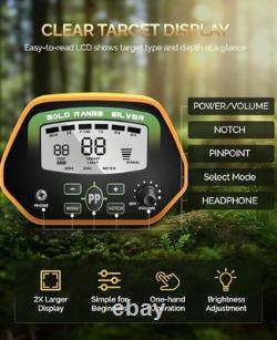 Durable Waterproof Metal Detector with High Accuracy and Extended Length Options