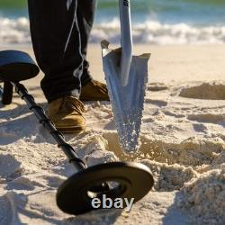 Ergonomic 35 Alloy Steel Metal Detecting Shovel Perfect for Treasure Hunting