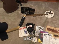 FISHER M SCOPE 1225-X METAL DETECTOR With Accessories