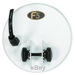 Fisher 5 Solid DD White Search Coil for F5 and F19 Metal Detector 5COIL-F5F