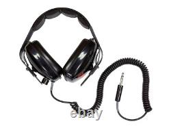Fisher Deluxe Stereo Metal Detecting 1/4 Plug Headphones