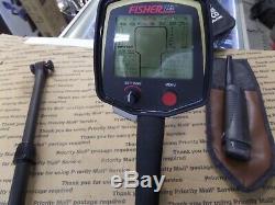 Fisher F75 metal detector with accessories bundle