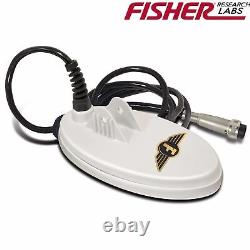 Fisher White Concentric Search Coil for F70 and F75 Metal Detector 6COIL-E