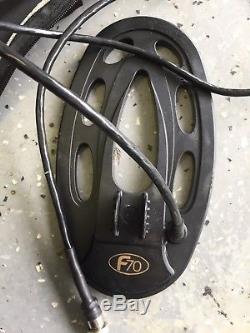 Fisher f70 metal detector with additional coils and accessories