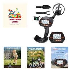 Fun Outdoor Adventure Kids Metal Detector with Adjustable Length & Accessories