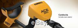 Garrett ACE 300 Metal Detector Waterproof Coil/Headphones/Free Acces GAR1141150