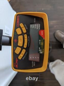 Garrett ACE 350 Metal Detector Tested & Working with Accessories Pro Pointer Etc