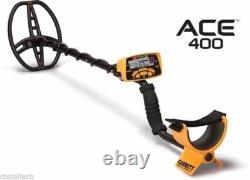 Garrett ACE 400 Metal Detector, Headphones, Digger, Camo Pouch, Free Accessories
