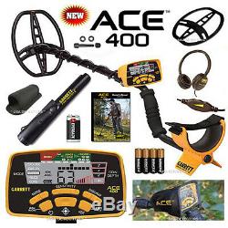 Garrett ACE 400 Metal Detector With PRO-Pointer II & 3 FREE ACCESSORIES