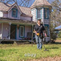 Garrett ACE 400 Metal Detector with 8.5 x 11 DD Waterproof Coil & 3 Accessories