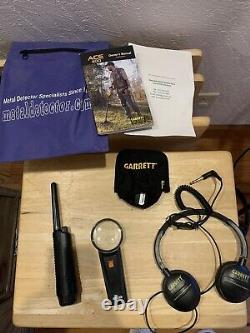 Garrett ACE 400 Metal Detector with 8.5 x 11 DD Waterproof Coil With Accessories