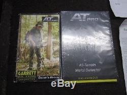 Garrett AT PRO Gold Metal Detector with Warranty & accessories