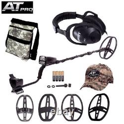 Garrett AT Pro All Terrain Spring Special Metal Detector 2 Coils & Accessories