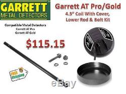 Garrett AT Pro/Gold Series 4.5 Coil, Cover & Lower Rod Kit Ships FREE