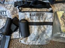 Garrett AT Pro Metal Detector Kit + Pro Pointer II, Case, Shovel, Accessories