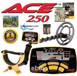 Garrett Ace 250 Metal Detector Proformance Searchcoil Kit with 10 accessories