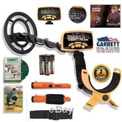 Garrett Ace 250 Metal Detector with Pro Pointer AT Plus Accessory Belt