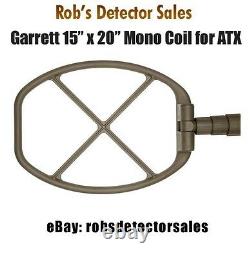 Garrett Deepseeker 15 x 20 Mono Searchcoil for Garrett ATX Metal Detector